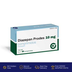 Buy Prodes Diazepam 10mg Tablets Online