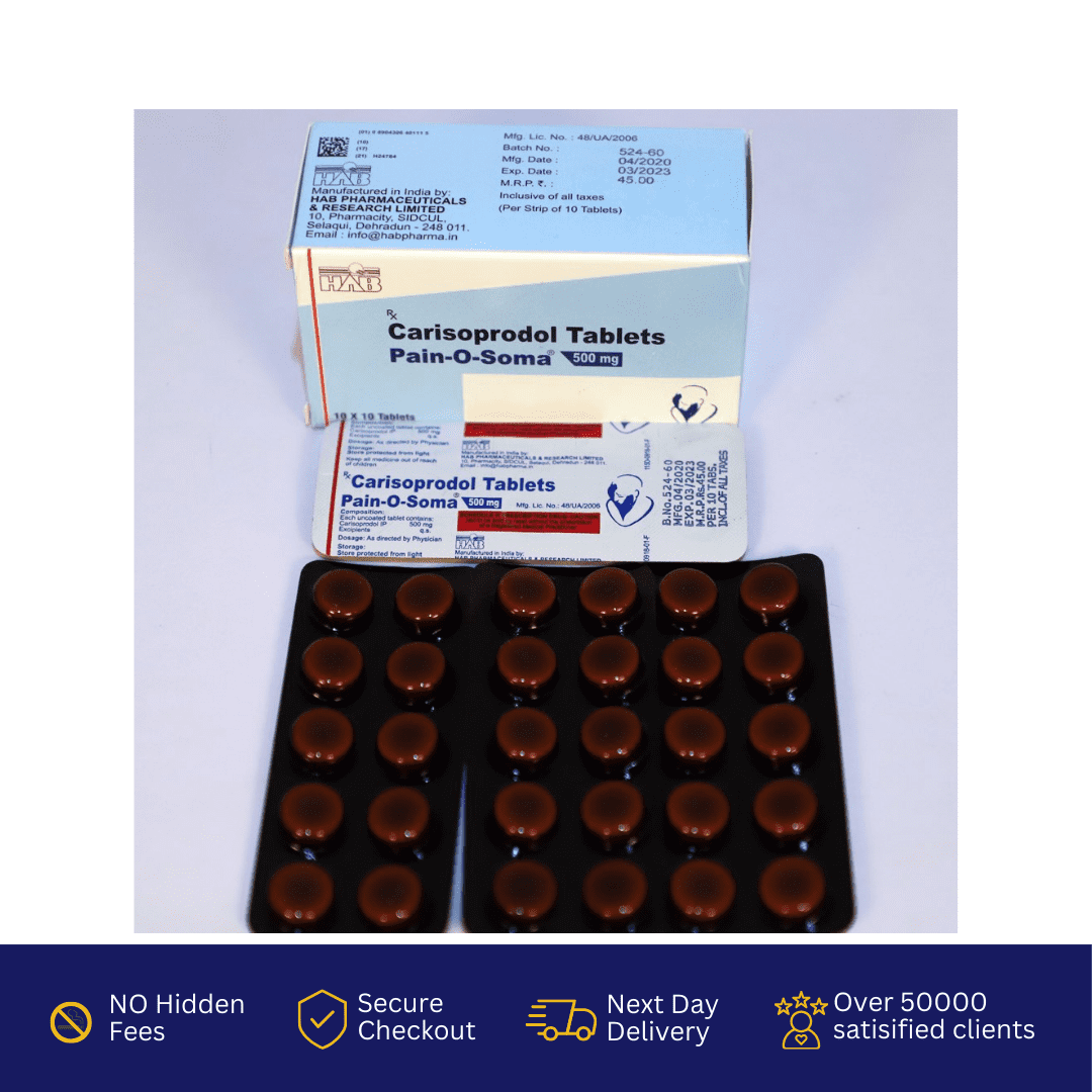 Carisoprodol 500mg tablet